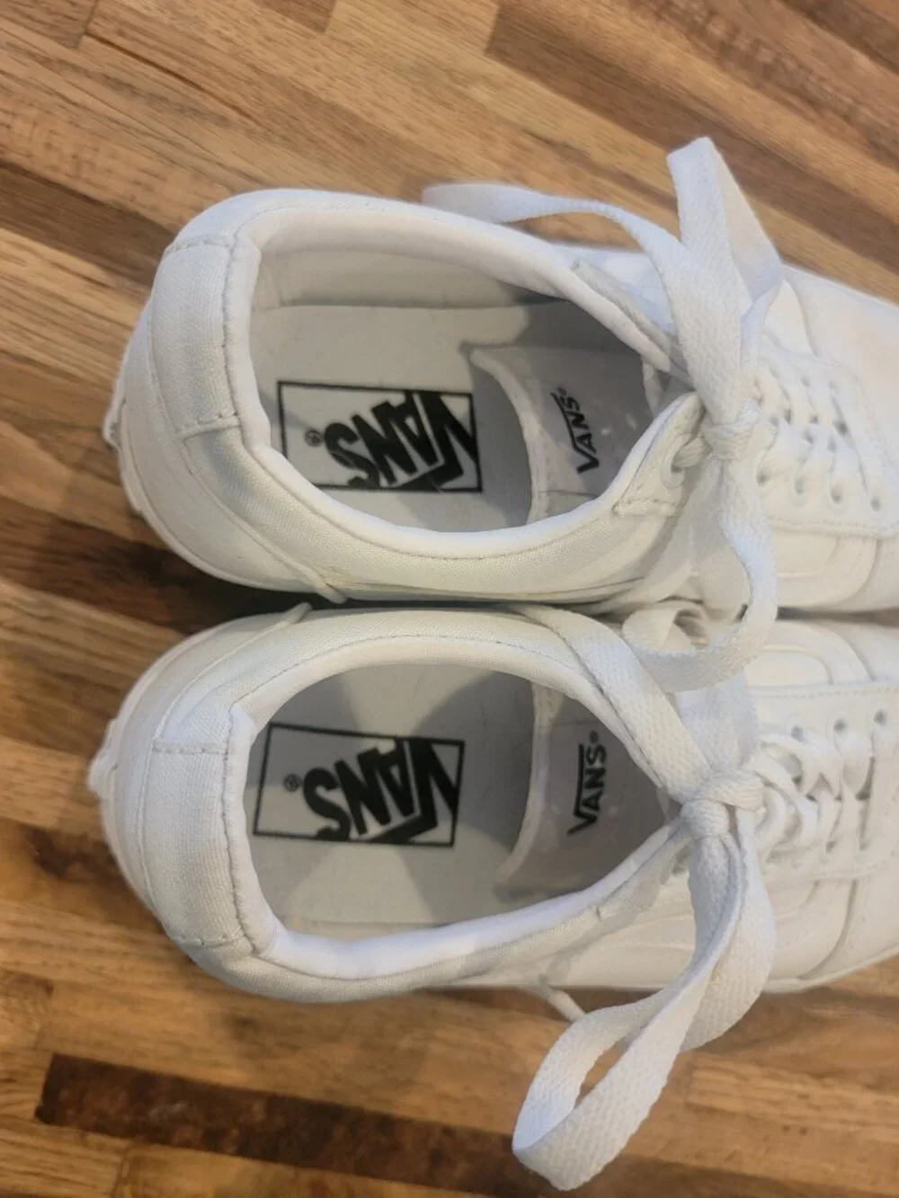 Vans Old Skool Stackform sneakers in True White, MSRP $85